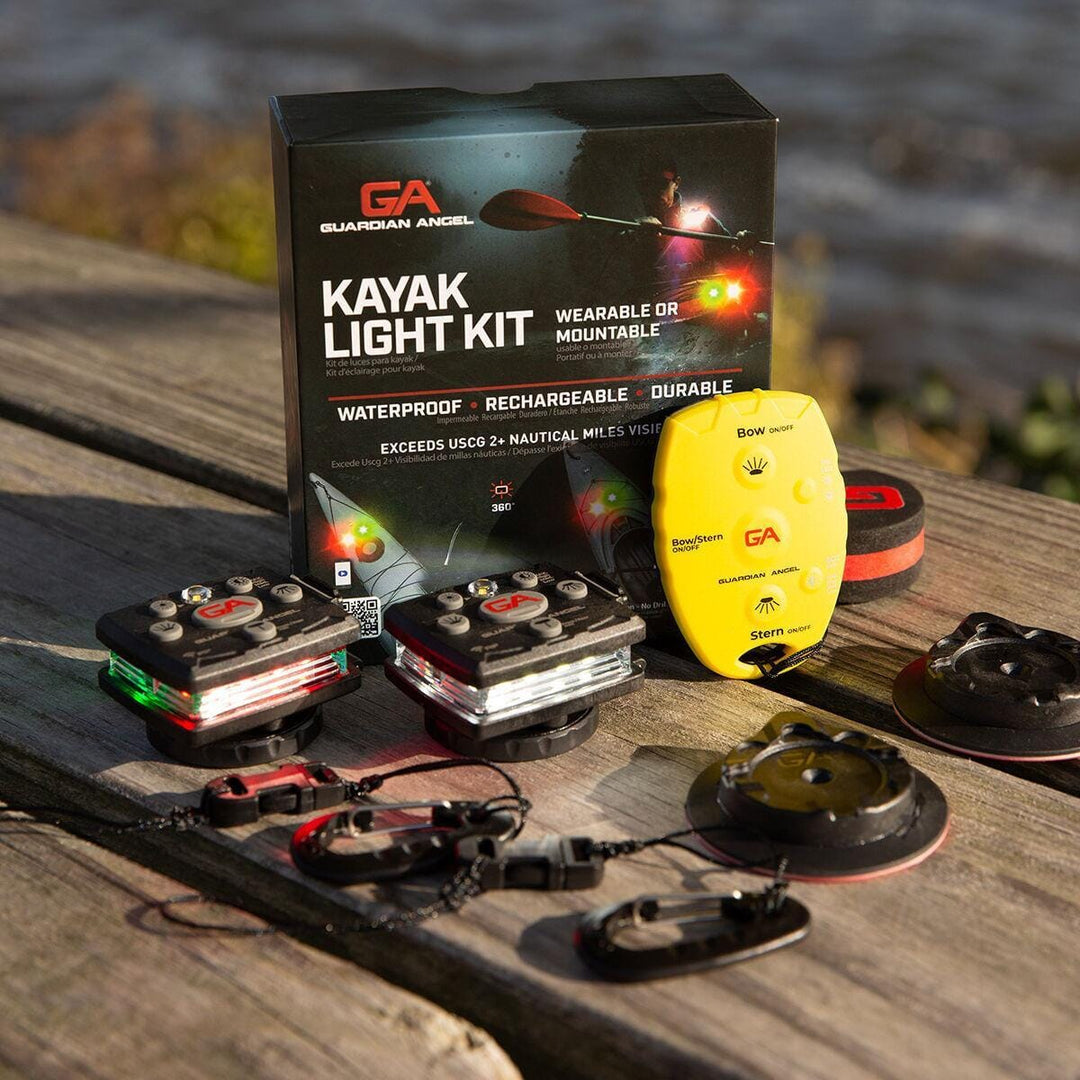 Guardian Angel Kayak Safety Light Kit with Remote Guardian Angel 
