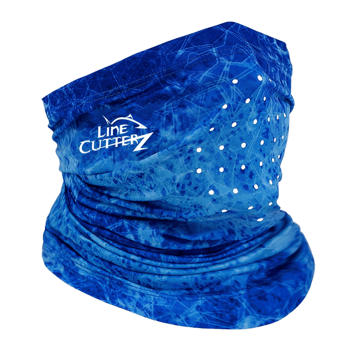 Line Cutterz - Neck Gaiter Face Guard Line Cutterz Deep Blue 