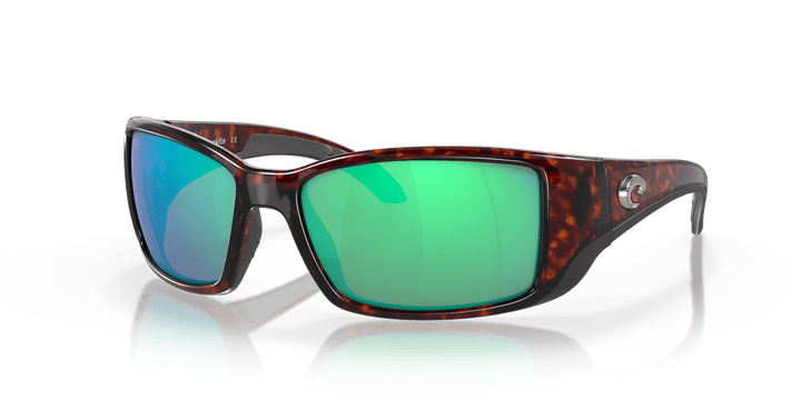 Costa Polarized Sunglasses Accessories Costa Del Mar Blackfin Tortoise Green Mirror Polarized Glass