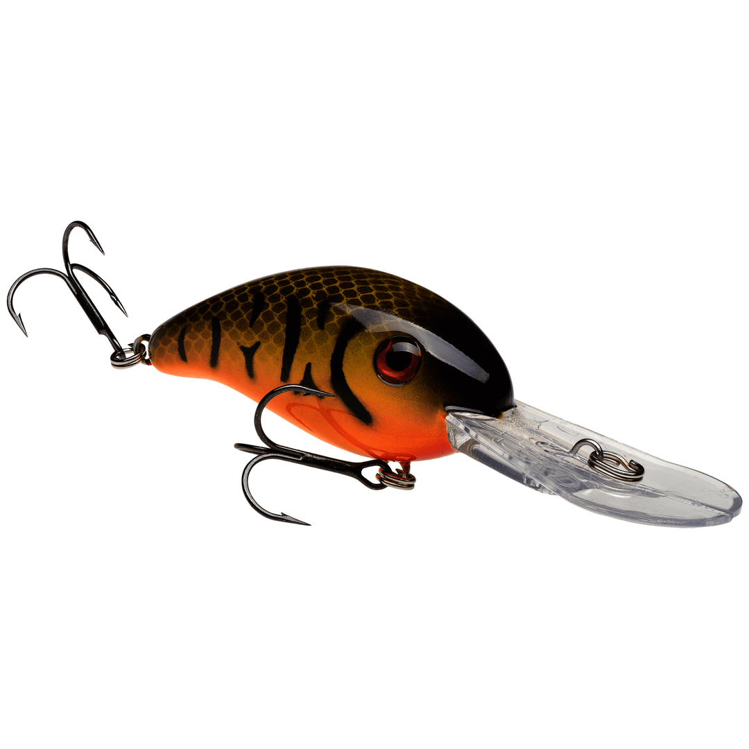 Strike King - Pro Model 3XD Crankbait Strike King Lure Company Brown Orange Belly Craw 