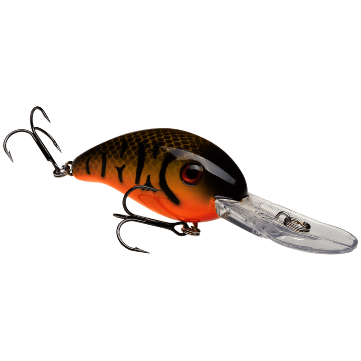 Strike King - Pro Model 3XD Crankbait Strike King Lure Company Brown Orange Belly Craw 