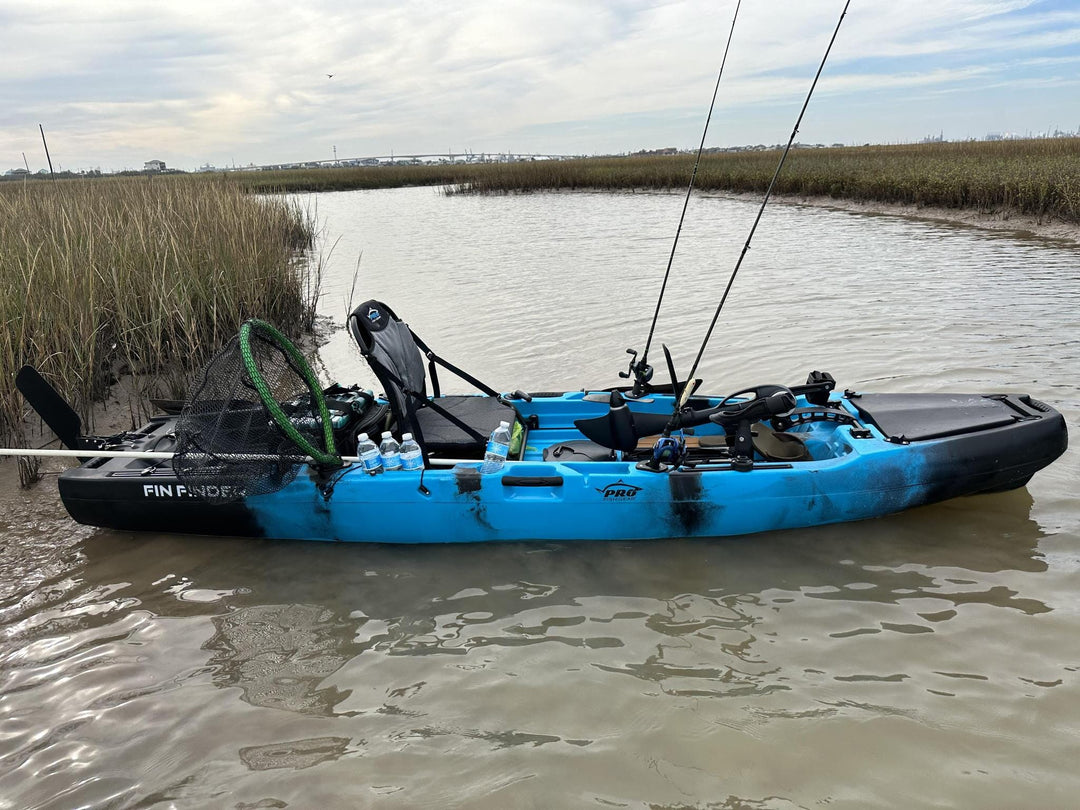 Pro Fish Gear - Fin Finder 105 PDP Propeller Pedal Drive Kayak Kayaks Line Cutterz 