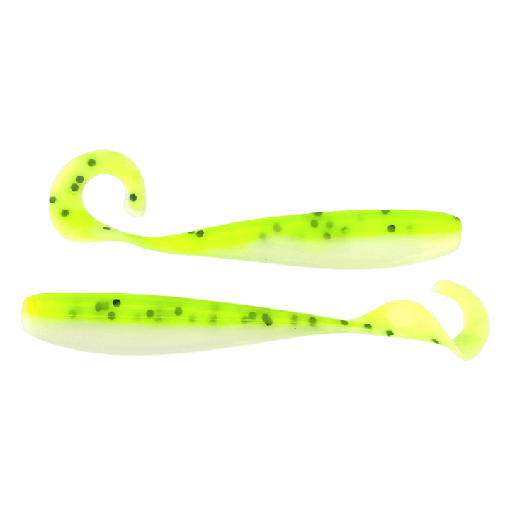 A.M. Fishing - Garlic Infused Soft Plastics Lure A.M. Fishing 3in - 12pk Atomic Firebelly 
