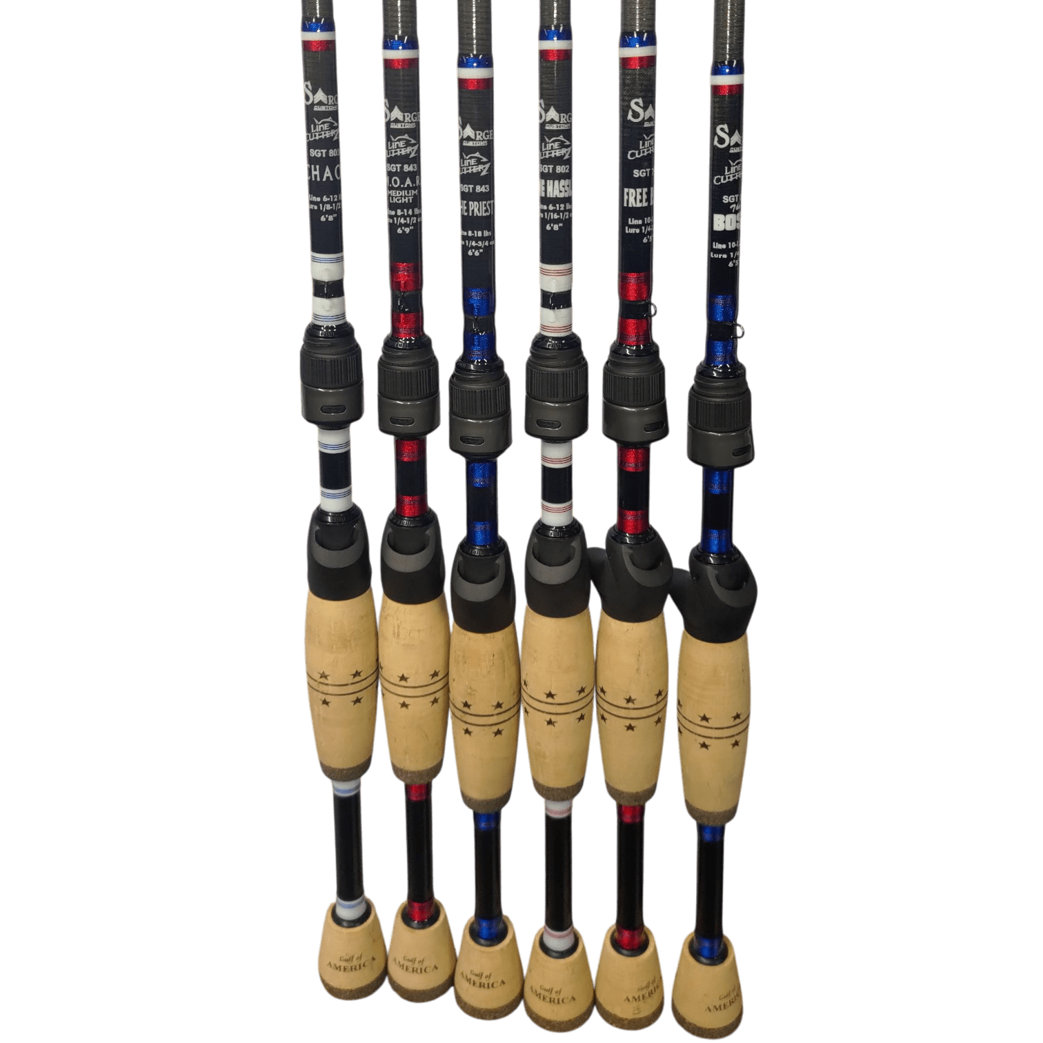 Sarge Custom Rods - Gulf of America Rod Series – Line Cutterz