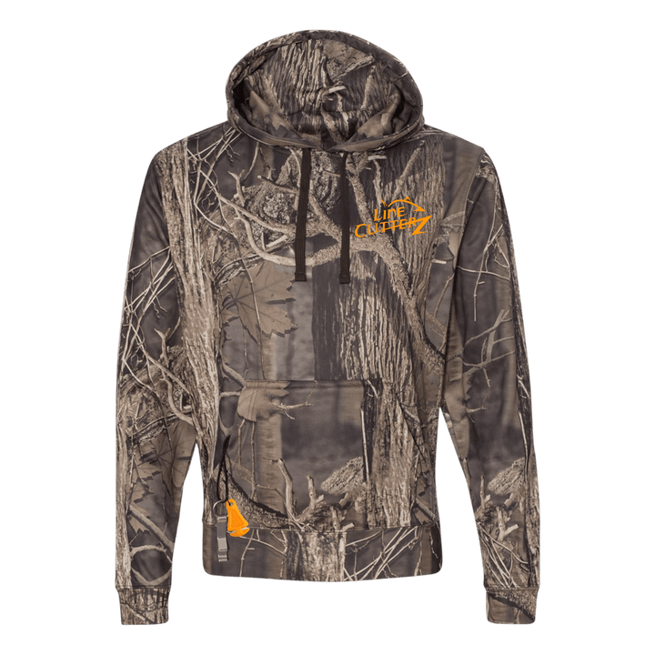Line Cutterz Ultimate Fishing Pullover Hoodie Shirts Line Cutterz Camo Small 