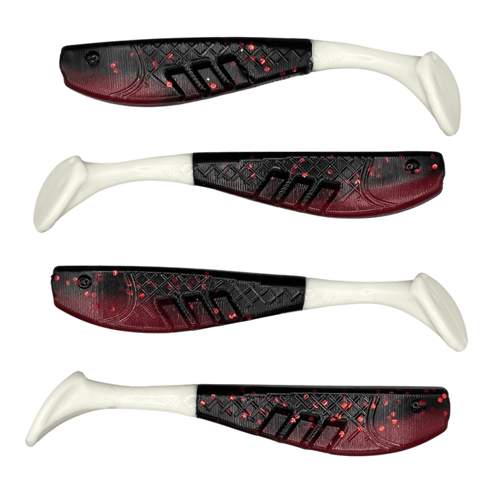 KDEN Lures - 3.5" 365 Shad KDEN Lures Cherry Bomb 