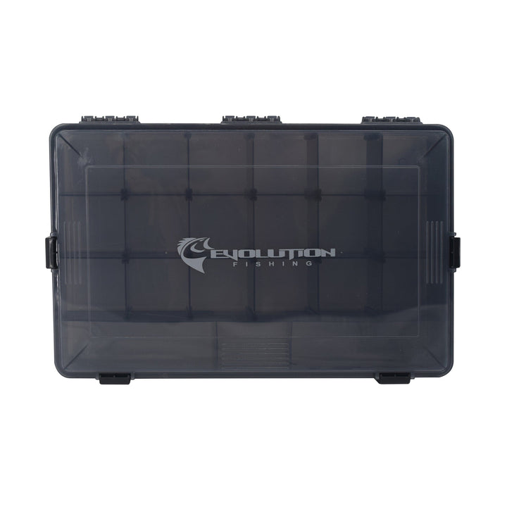 3700 4-Latch Water Proof Tackle Tray Tackle Storage Evolution Outdoor 