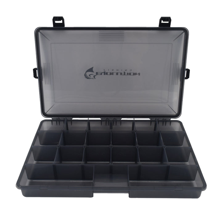 3700 4-Latch Water Proof Tackle Tray Tackle Storage Evolution Outdoor 