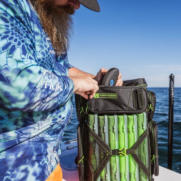 Evolution Outdoor 3600 Vertical Drift Series Topless Tackle Bag