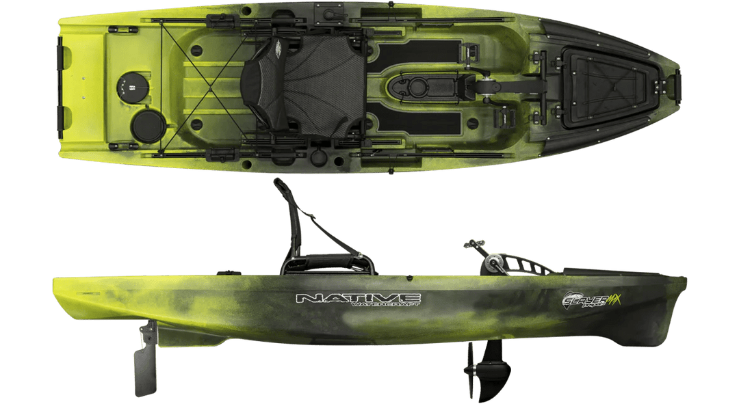 Slayer Propel 10 MAX Kayak Kayaks Native Watercraft Gator Green 