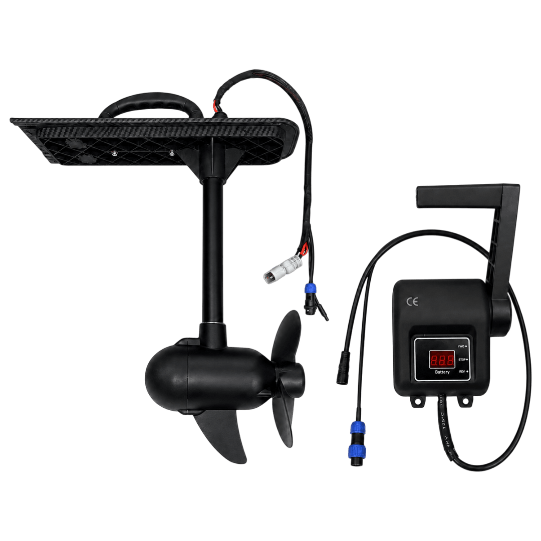 Pro Fish Gear Drop-In Electric Pod Motor System – 12V/24V Hand Throttl – Line Cutterz