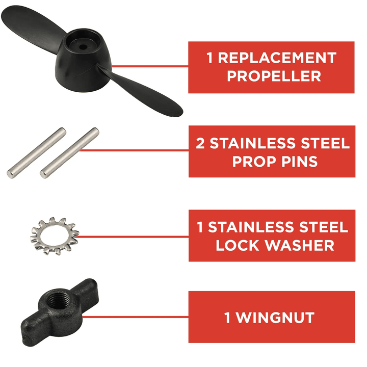 Replacement Prop Kit - PDL & ePDL+ Old Town Canoe 
