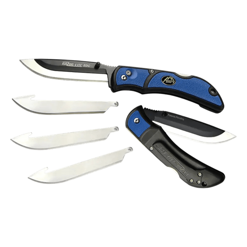 Outdoor Edge - 3.0" Razor-Lite EDC Replaceable Blade Carry Knife Outdoor Edge Blue 
