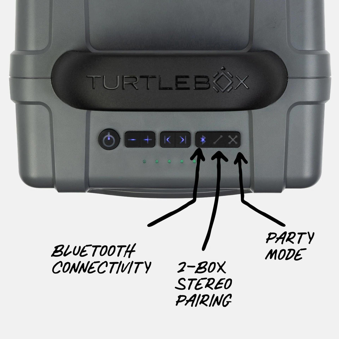 TURTLEBOX Cub Compact Portable Bluetooth Speaker