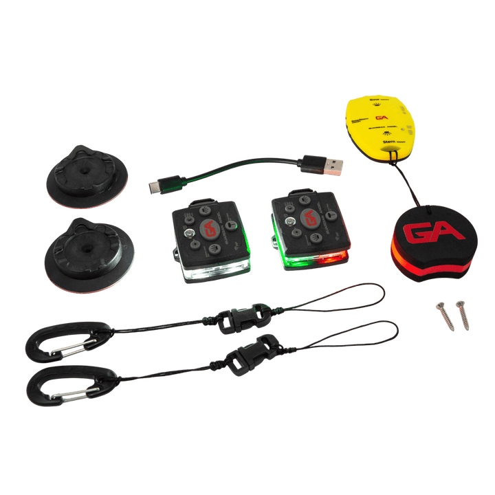 Guardian Angel Kayak Safety Light Kit with Remote Guardian Angel Devices 