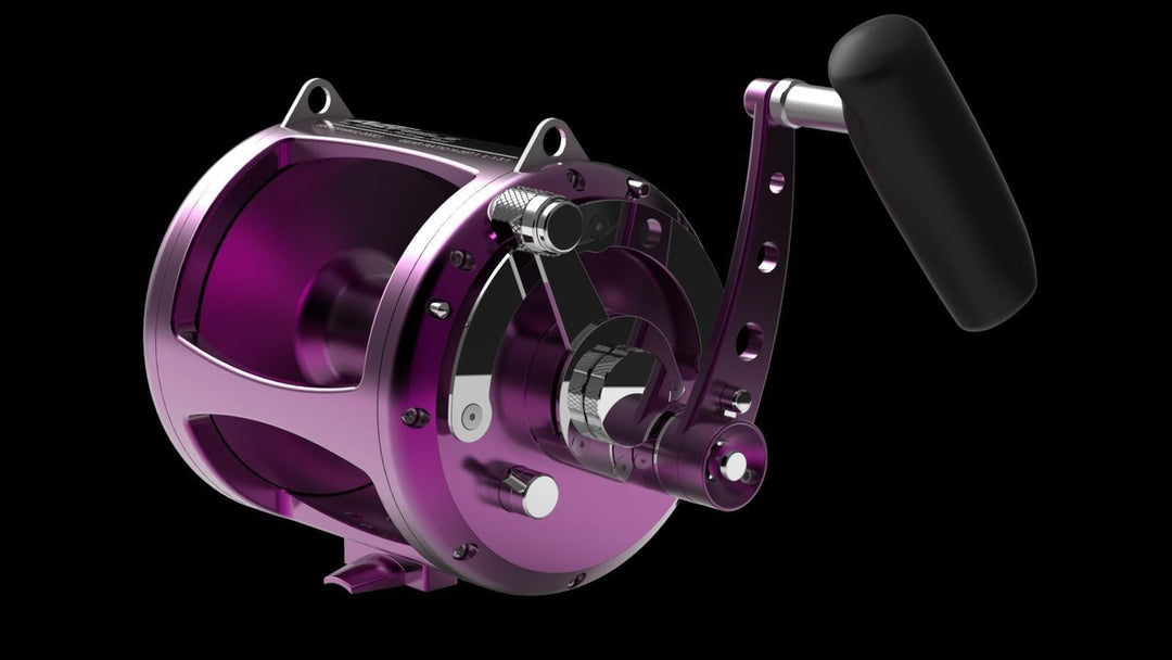 AVET - EX Lever Drag Reel Fishing Reel AVET EXW80/2 Purple 