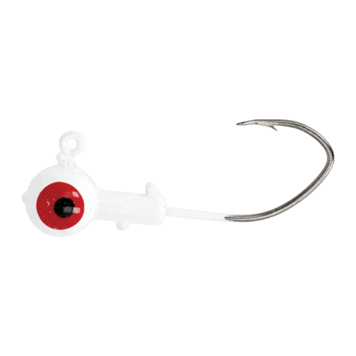 Eagle Claw - Pro-V Ball Head Jig Eagle Claw White 1/8oz 