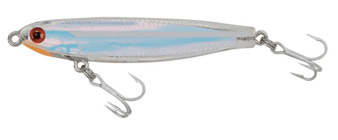 MirrOlure MirrOminnow 19MR Suspending Twitchbait MirrOlure Silver Luminescence, Clear 