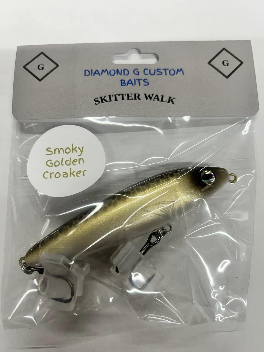 croaker fishing with mure lures Diamond G Custom Baits