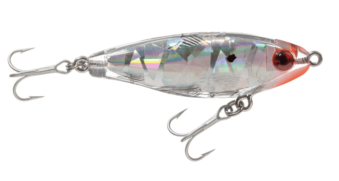 MirrOlure MirrOdine 17MR Suspending Twitchbait MirrOlure Broken Glass - Clear Silver 