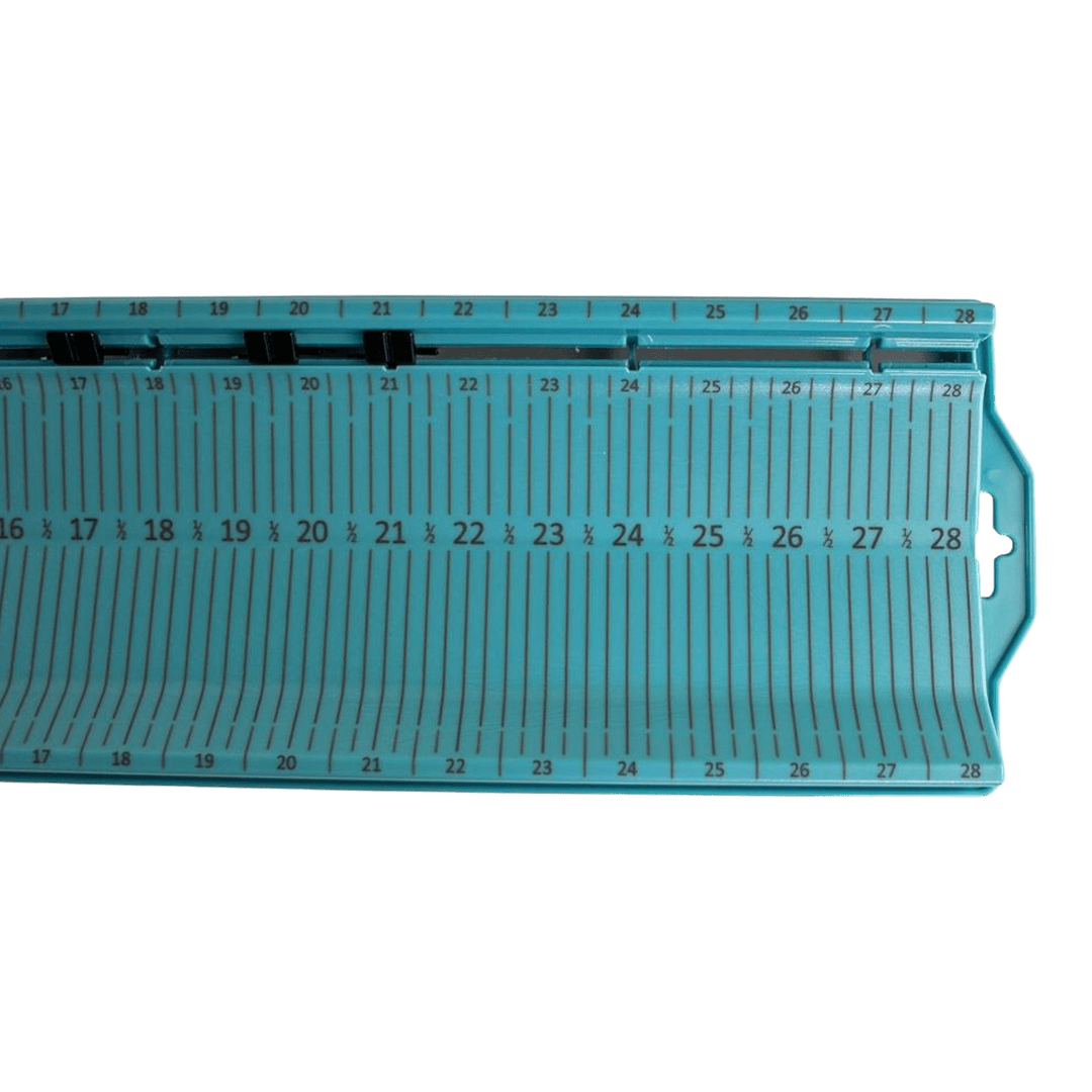 LeaderBoard - 28" Measuring Board with Built-In Identifier Holders and Cull Tabs, Glacier Blue YakAttack 