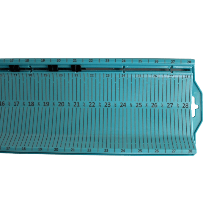 LeaderBoard - 28" Measuring Board with Built-In Identifier Holders and Cull Tabs, Glacier Blue YakAttack 