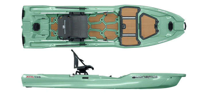 XTR130 Kayak Kayaks Bonafide Fishing Andros Green 