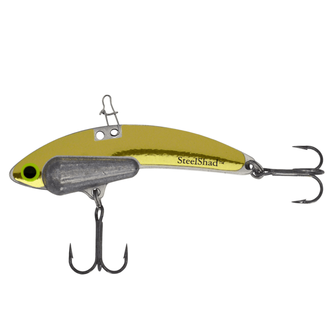SteelShad Heavy Series Blade Bait SteelShad Gold 