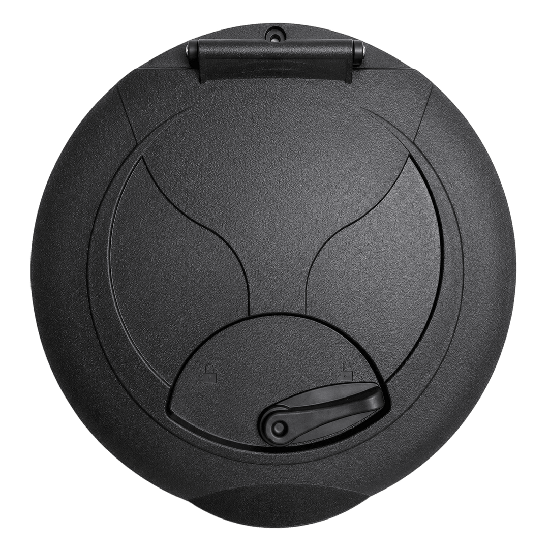 Fin Finder Round Floor Storage Hatch with Twist Lock, Housing, Basket & Gasket Pro Fish Gear 