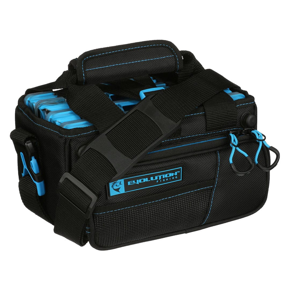 Horizontal 3500 Drift Series Topless Tackle Bag Tackle Storage Evolution Outdoor Blue 