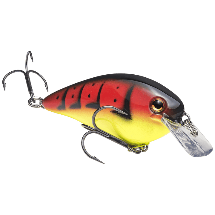 Strike King - KVD Squarebill 1.5 Crankbait Lure Strike King Lure Company Green Tomato 