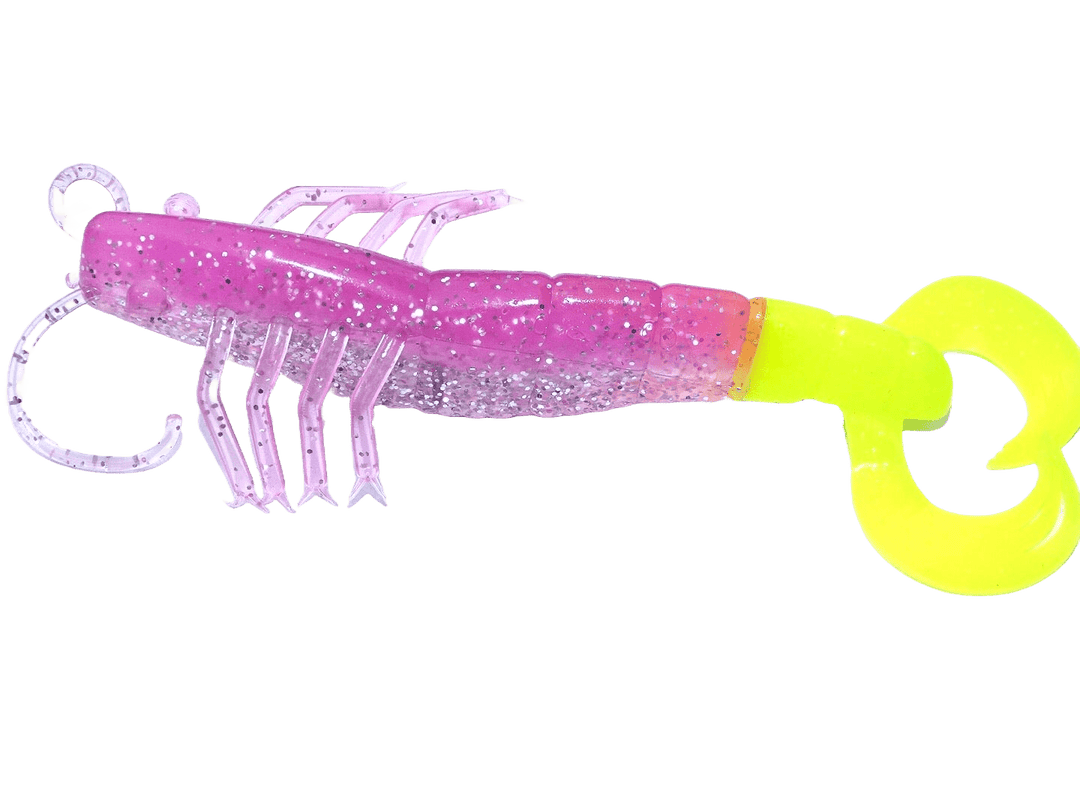 chicken leg fishing lure Chickenboy's Famous Shrimp Lures 4”