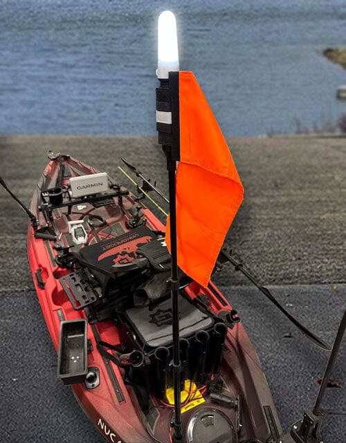 BeaconFlex - Telescopic Visibility Safety Light/Flag System General Accessories YakGadget, LLC 
