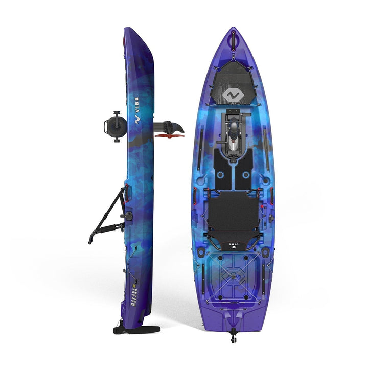 Vibe Makana 100 with Impulse Drive Kayaks Vibe Kayaks Galaxy 