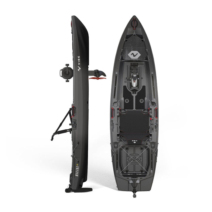 Vibe Makana 100 with Impulse Drive Kayaks Vibe Kayaks Raven 