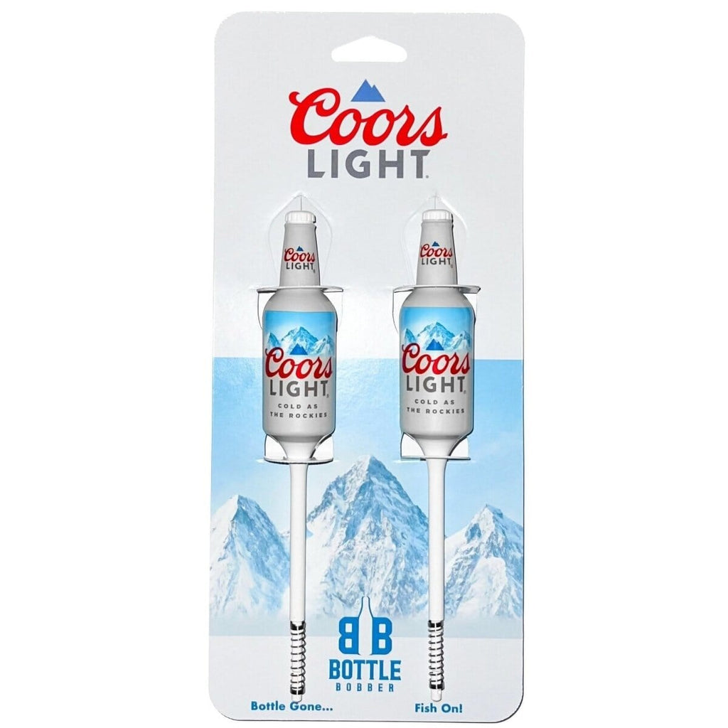 coors light can fishing lure Bottle Bobbers Wood Adhesive clean water initiatives Beaver's Baits Baby Beaver Model:Double Colorado G / N Sight Flash