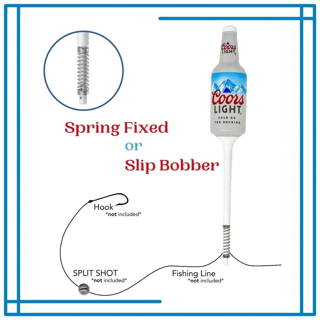 coors light fishing pole for sale Bottle Bobbers