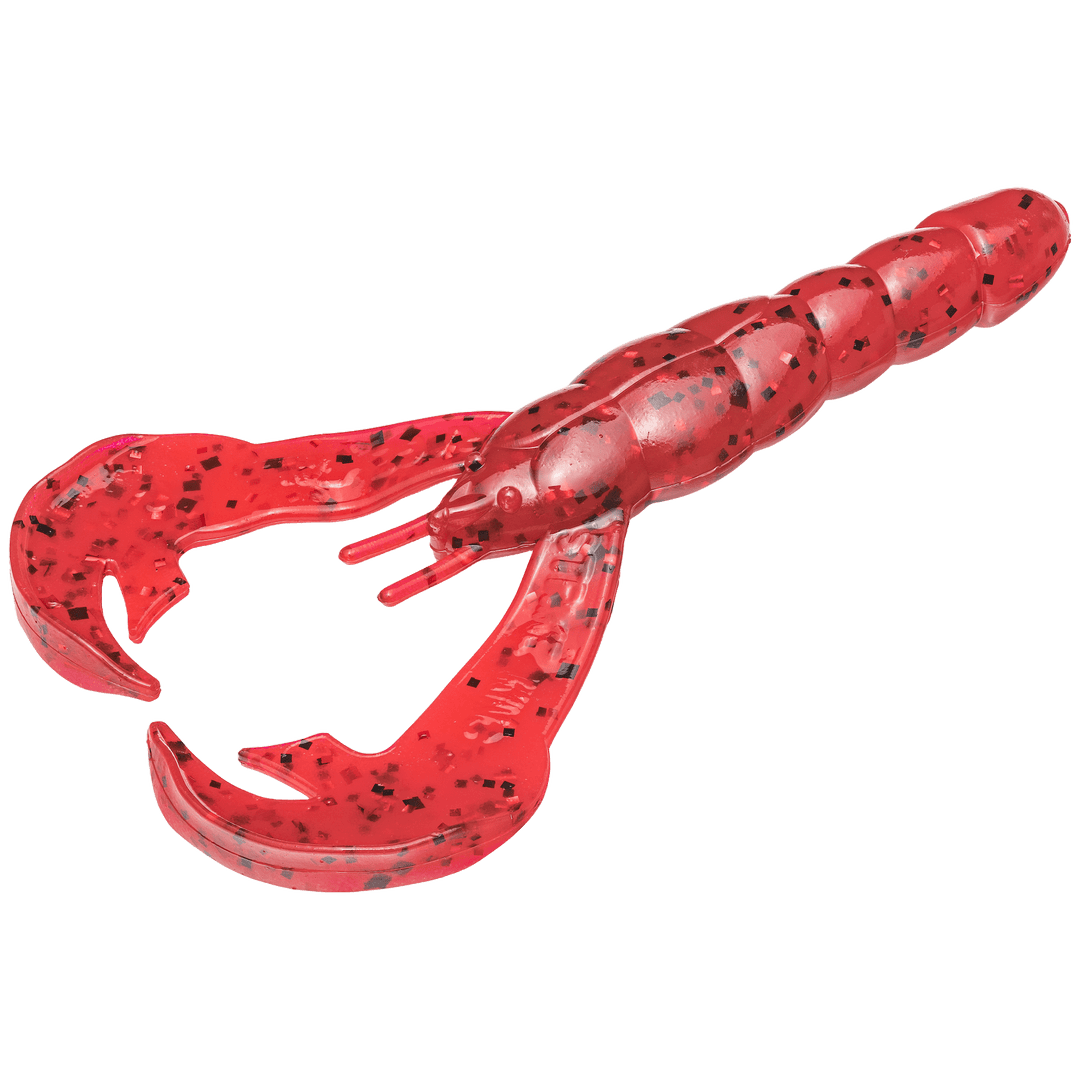 Rage Tail Craw Lure Strike King Lure Company 4 in Delta Red 