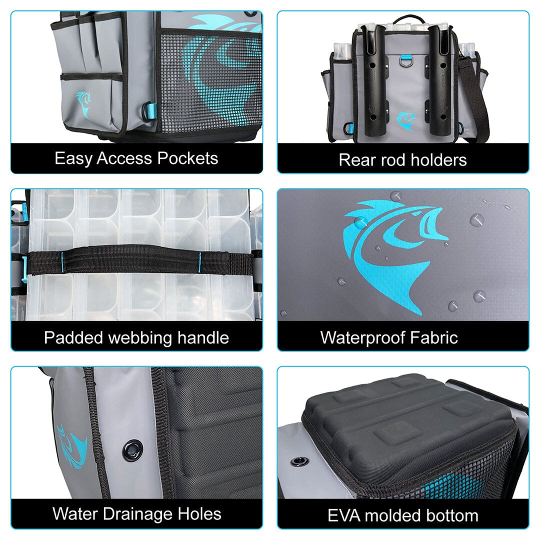 cool tackle bags 3700 Rigger Series Kayak Tackle Bag – Line Cutterz
