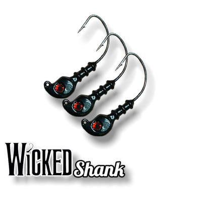Salty Head Jig Heads - Wicked Series Lure Salty Head Jigs 