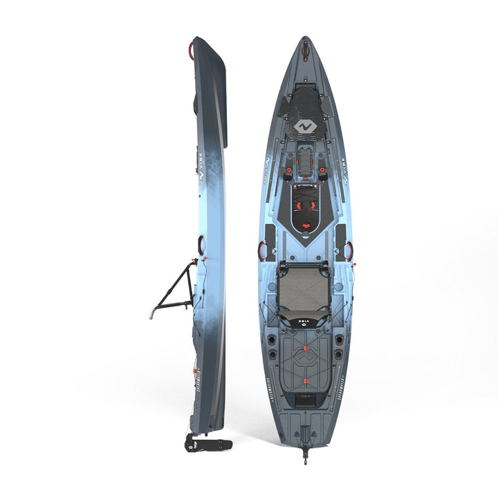 Vibe Shearwater 125 Kayaks Vibe Kayaks Slate Blue 