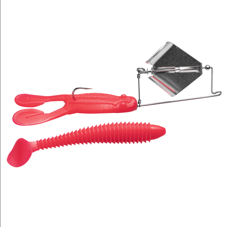 Skip'N Buzz Bait Lure Strike King Lure Company Pink 