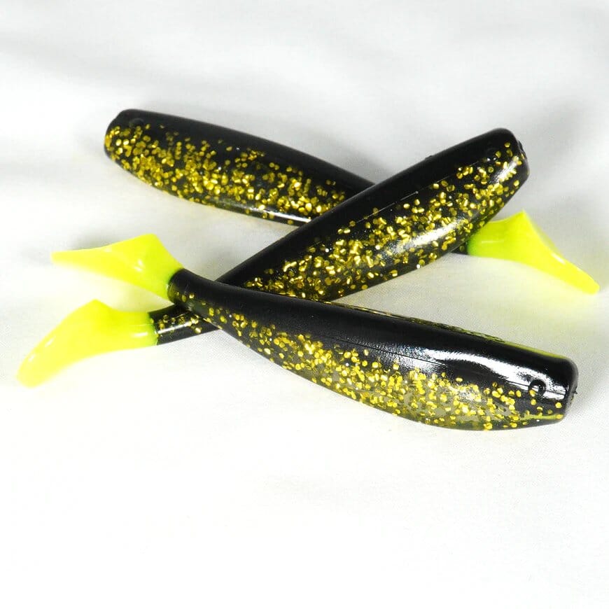 KWigglers 4in Paddle Tail 5pk Lure KWigglers Texas Roach 