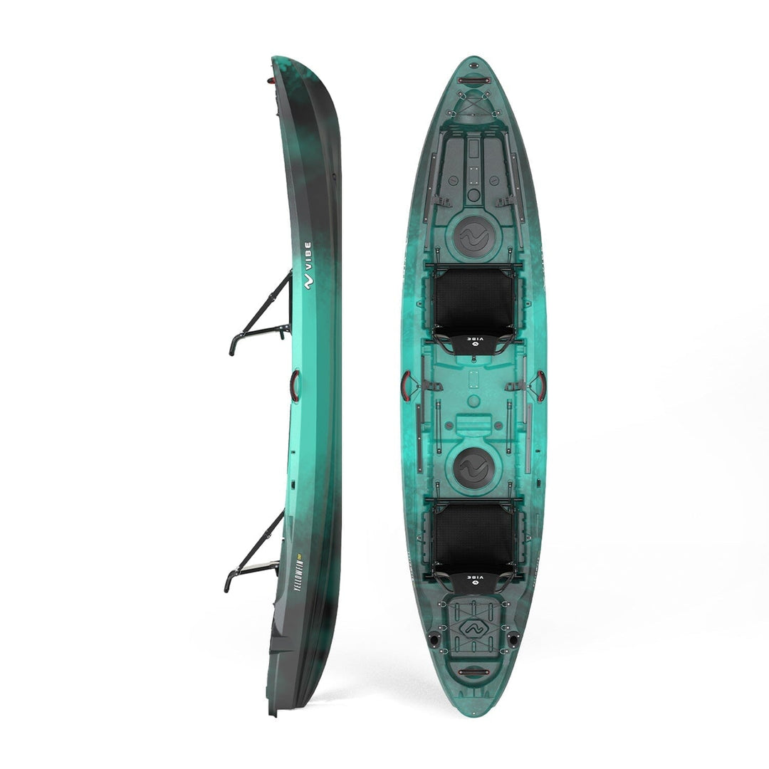 Vibe Yellowfin 130T Tandem Kayaks Vibe Kayaks Caribbean Blue 