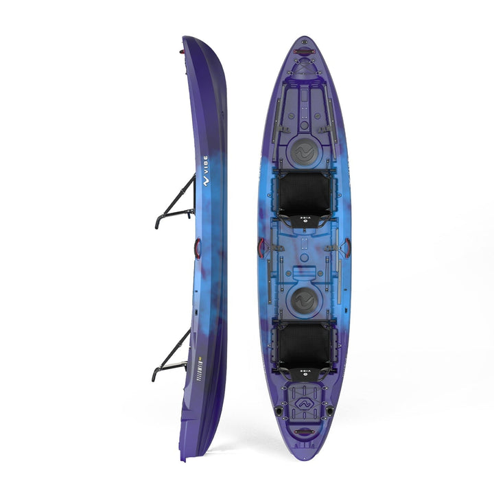 Vibe Yellowfin 130T Tandem Kayaks Vibe Kayaks Galaxy 