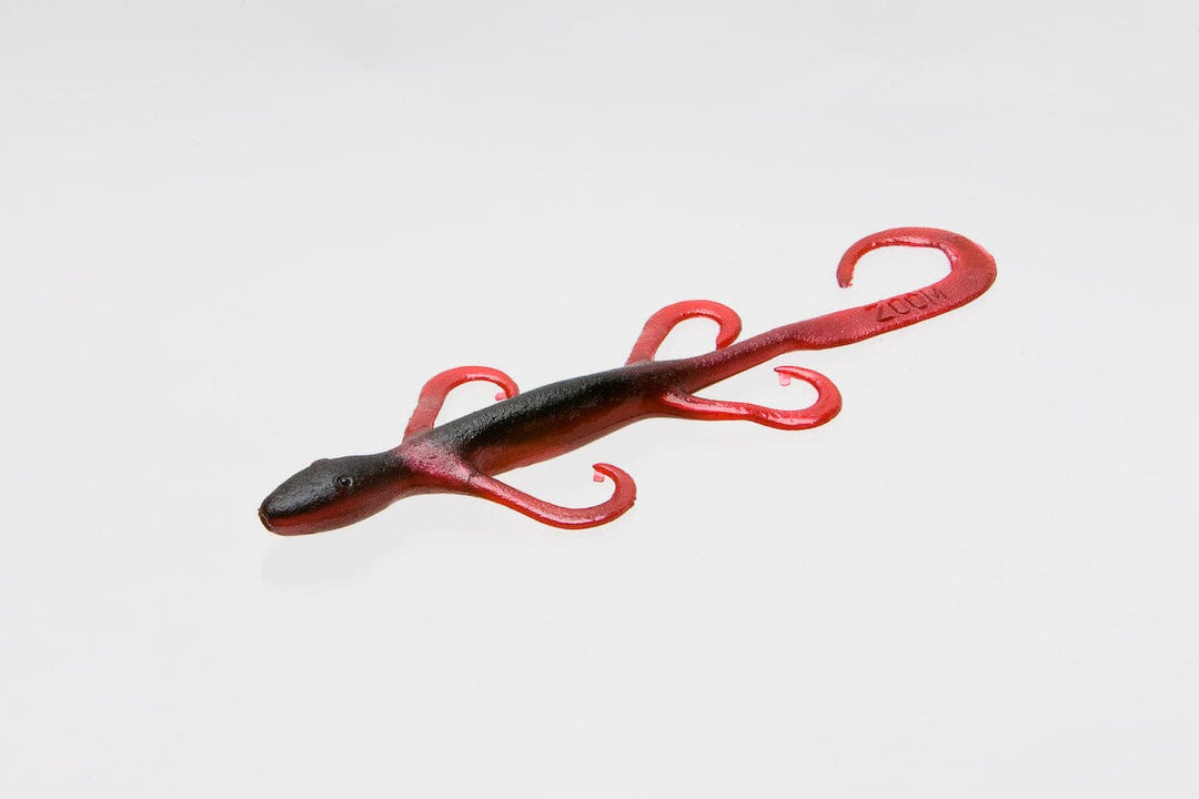 Zoom - 6" Lizard Lure Zoom Bait Company Red Shad 