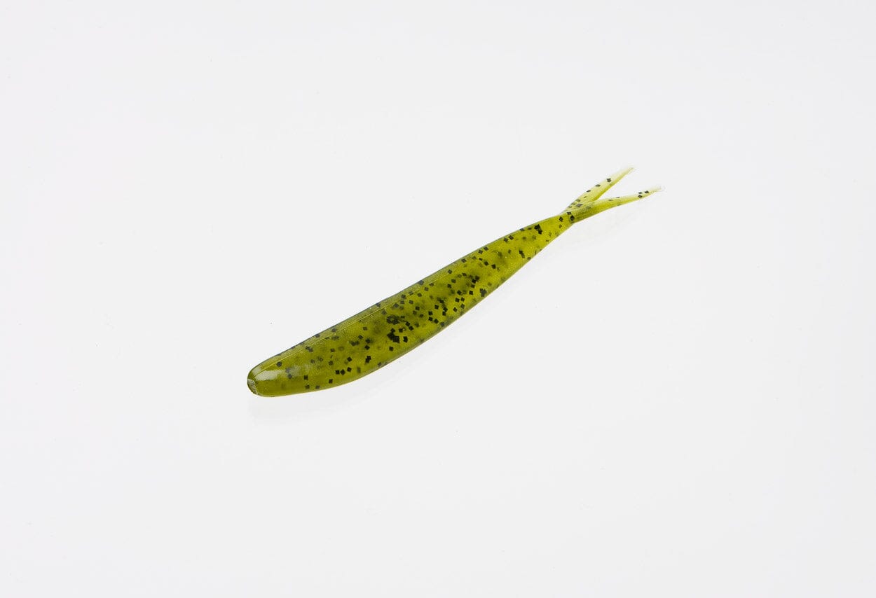 Zoom - Fluke Lure Zoom Bait Company 4" 10 Watermelon Seed