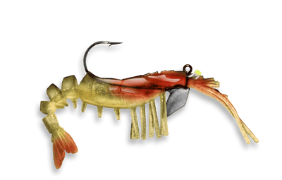 Vudu Shrimp - 2pk Egret Baits 3.25in - 1/4oz Bloody Mary 