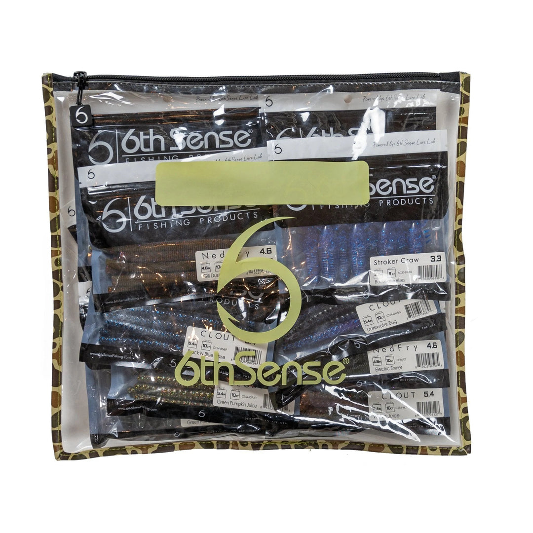 6th Sense - Baitzip Bag Accessories 6th Sense Lure Co 13" x 11" Camo 