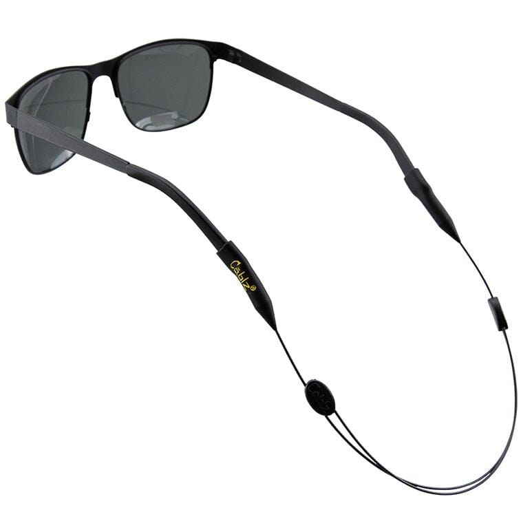 Cablz - Zipz Sunglass Retainer Accessories Cablz 18" Universal Black Black